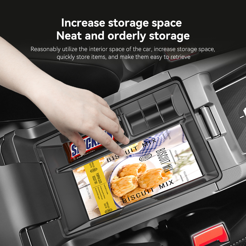 Center Console Armrest Storage - Tech Car Accessories recension och pris