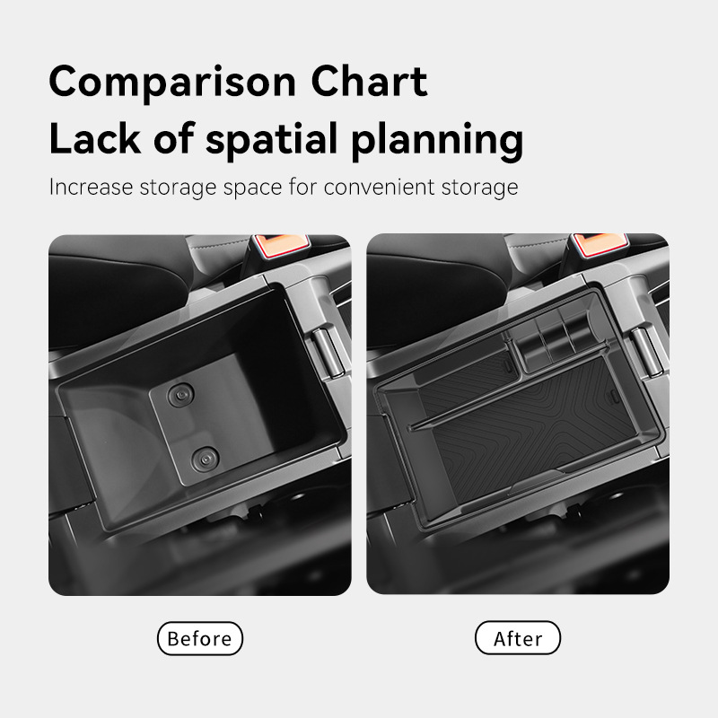 Center Console Armrest Storage - Tech Car Accessories recension och pris