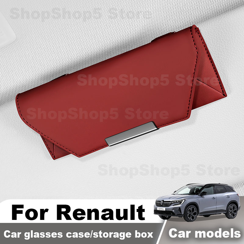 New Car Glasses Case For Renau - Tech Accessories Storage recension och pris