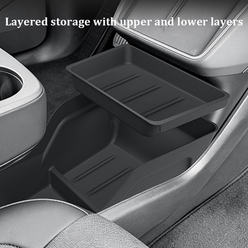 TPE Center Console Lower Stora - Tech Car Accessories recension och pris