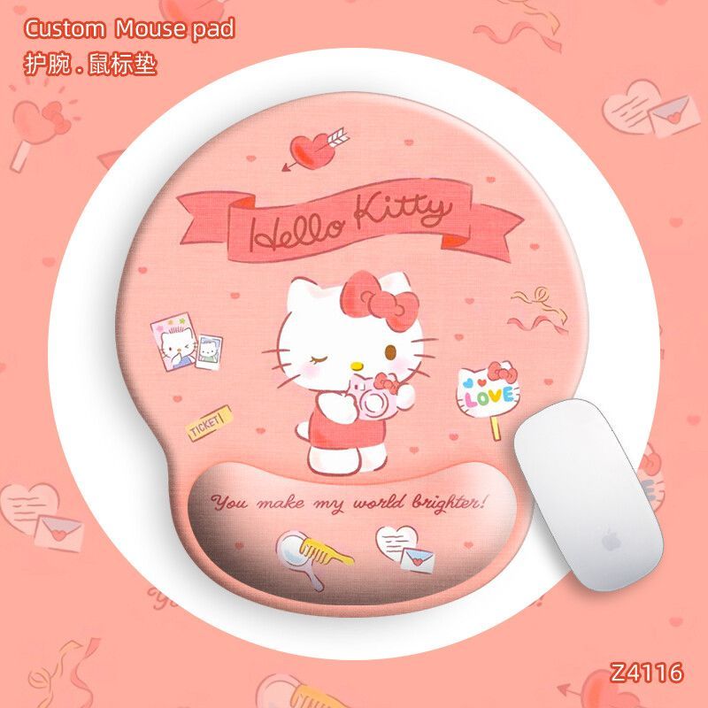Cute Character Wrist Mouse Pad - Kawaii Tech Accessories recension och pris
