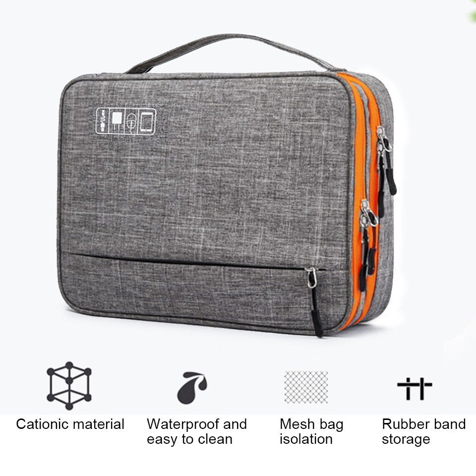 Double Layer Electronic Access - Tech Accessories Case recension och pris