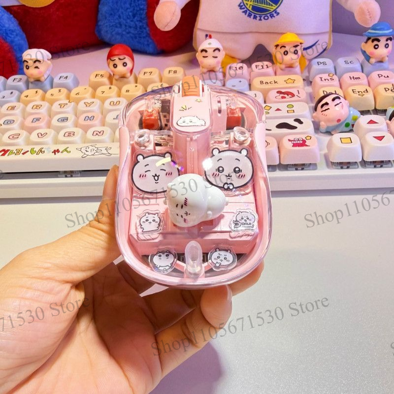 Kawaii Chiikawa Pink Transpare - Kawaii Tech Accessories recension och pris